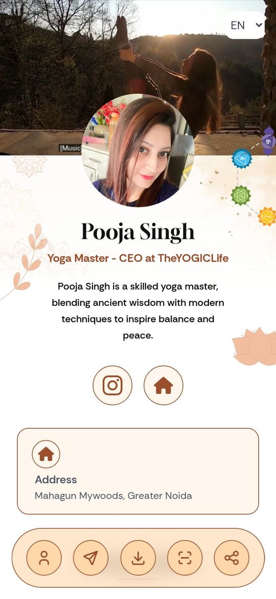 Yoga Master demo profile