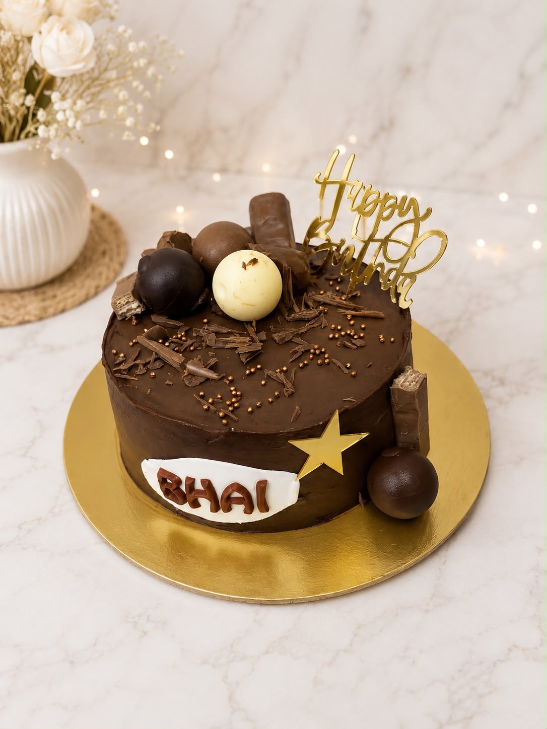 bellgium chocolate truffle cake
